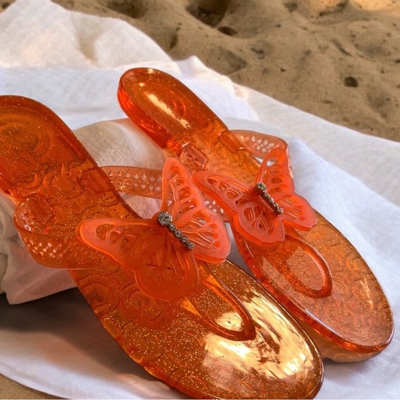 Coach Beautiful Pasarella Butterfly Sandals - Picture 14 of 17